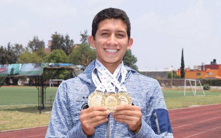 Foto: Cortesía El velocista poblano Gerardo Lomelí apunta a Juegos Olímpicos