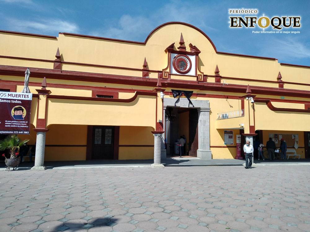 Foto: Omar Sánchez Van más de 10 trabajadores fallecidos por Covid-19 en San Andrés Cholula