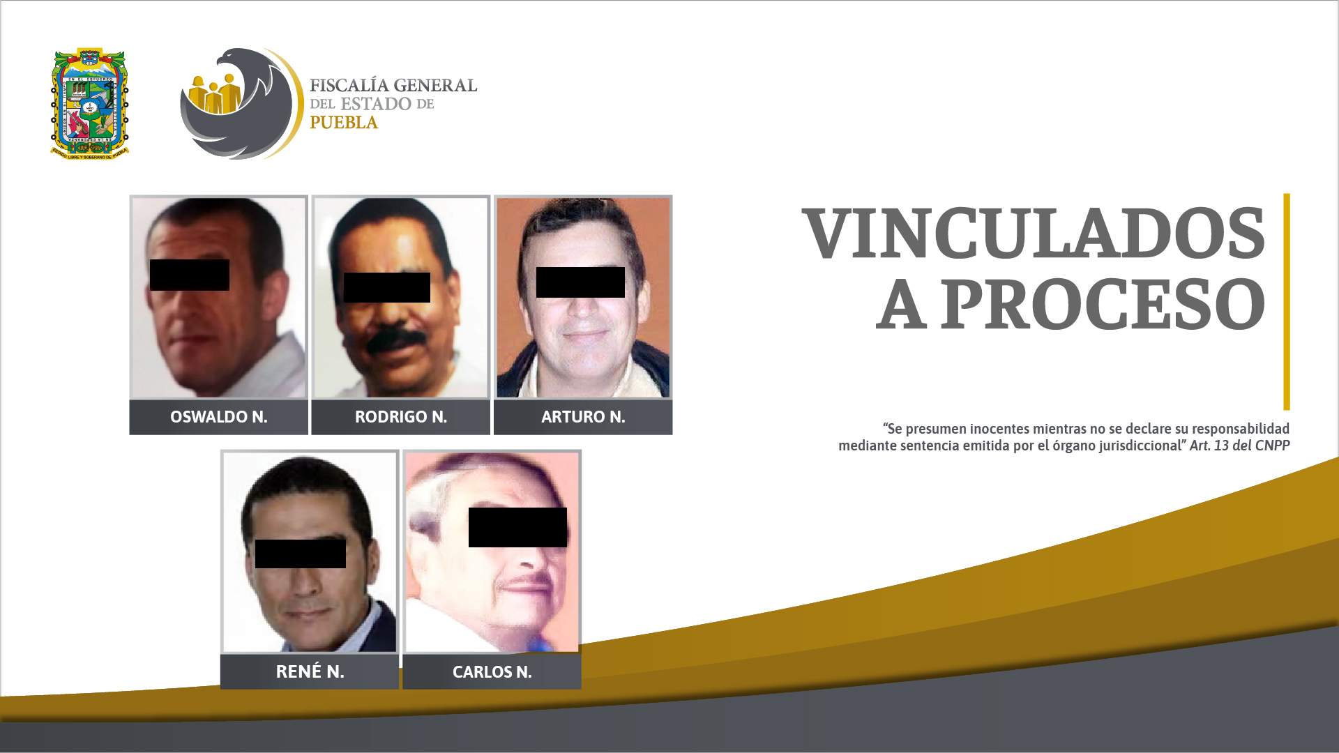 Foto: Cortesía Cinco personas vinculadas a proceso por fraude genérico en Tehuacán