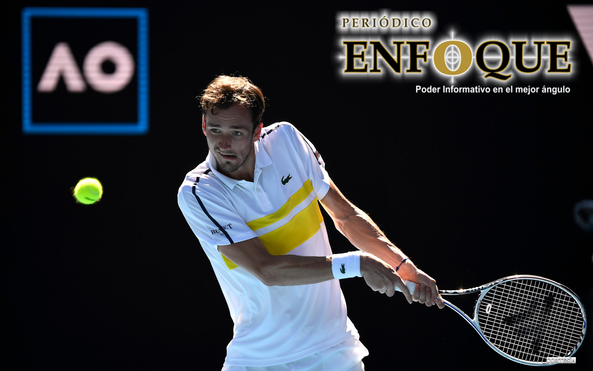 Foto: Cortesía Medvedev se medirá ante Djokovic en la final del Australia Open.
