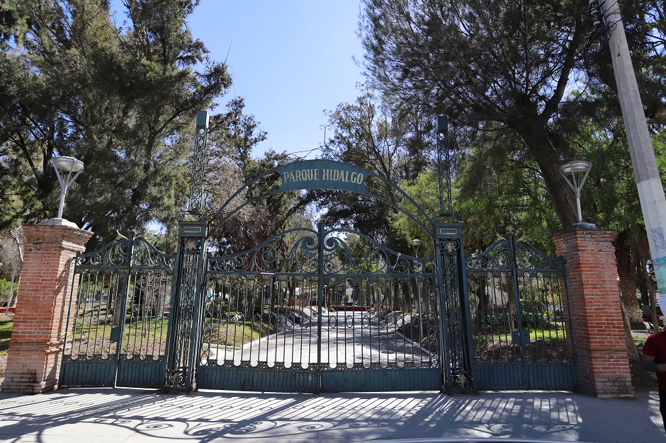 Foto: Cortesía Rehabilitarán portón de Parque Hidalgo