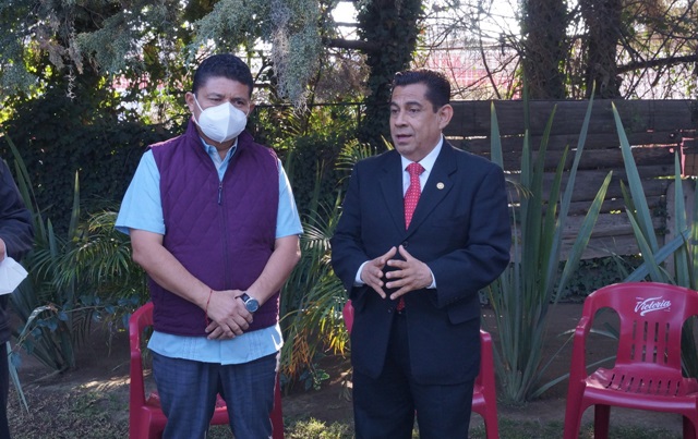 Foto: Cortesía Unen proyectos Juan Manuel Zacatelco y Adán Pastén para candidatura por PT-Morena en Cuautlancingo