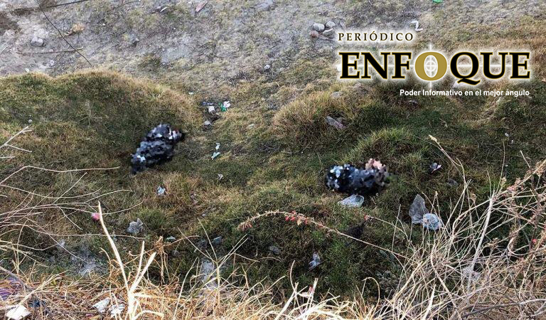 Foto: Cortesía Hallan en San Pablo del Monte los cuerpos sin vida de dos hombres y una mujer