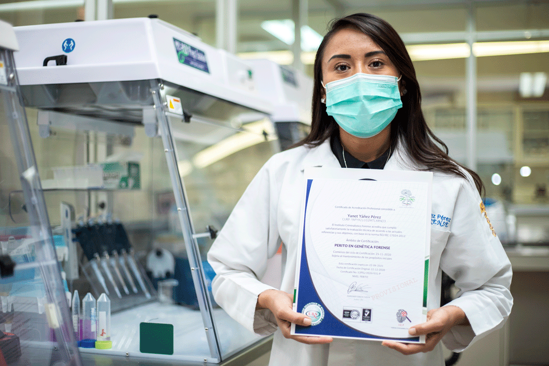 Foto: Cortesía Peritos de la PGJE obtienen certificación internacional en genética forense