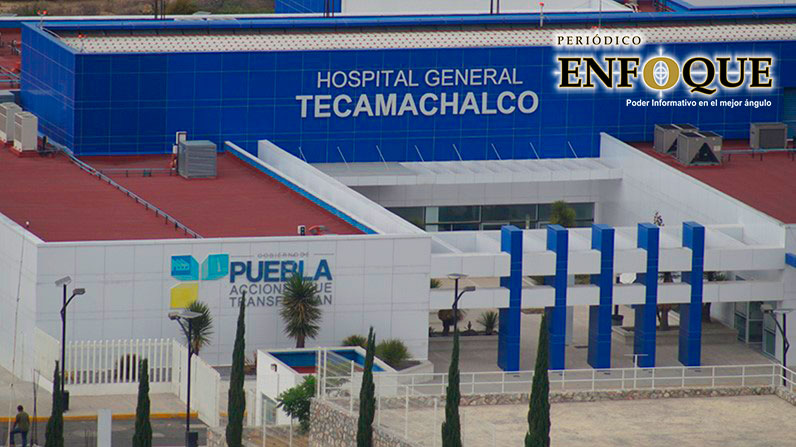 Foto: Marisol Oropeza El Hospital General de Tecamachalco se encuentra al 33 % de su capacidad, con una tendencia a la baja