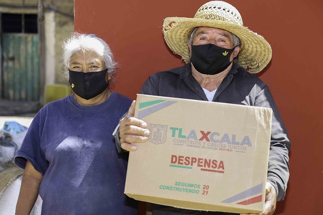 Foto: Cortesía DIF Estatal y ‘Supérate’ inician segunda etapa de entrega de despensas a familias vulnerables
