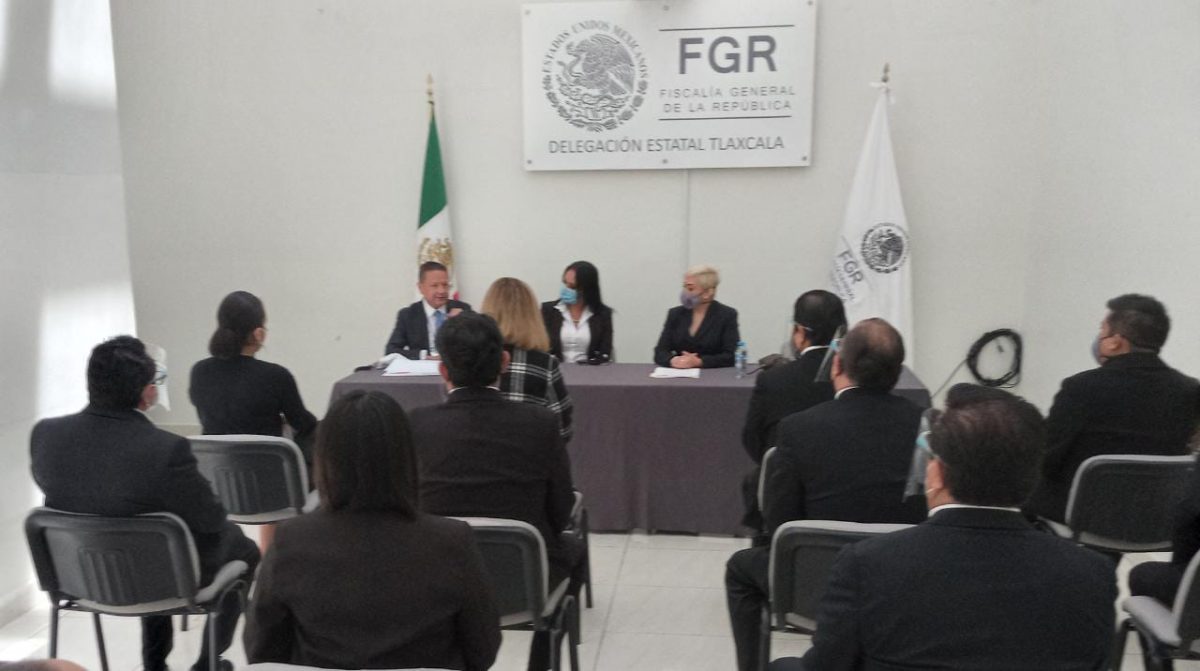 Foto: Cortesía Toma posesión encargada del despacho de la FGR en Tlaxcala