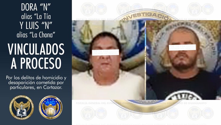 Foto: Cortesía Cayeron la “Tía” y la “Chona”, vinculados a homicidios en zona del Cártel Santa Rosa de Lima