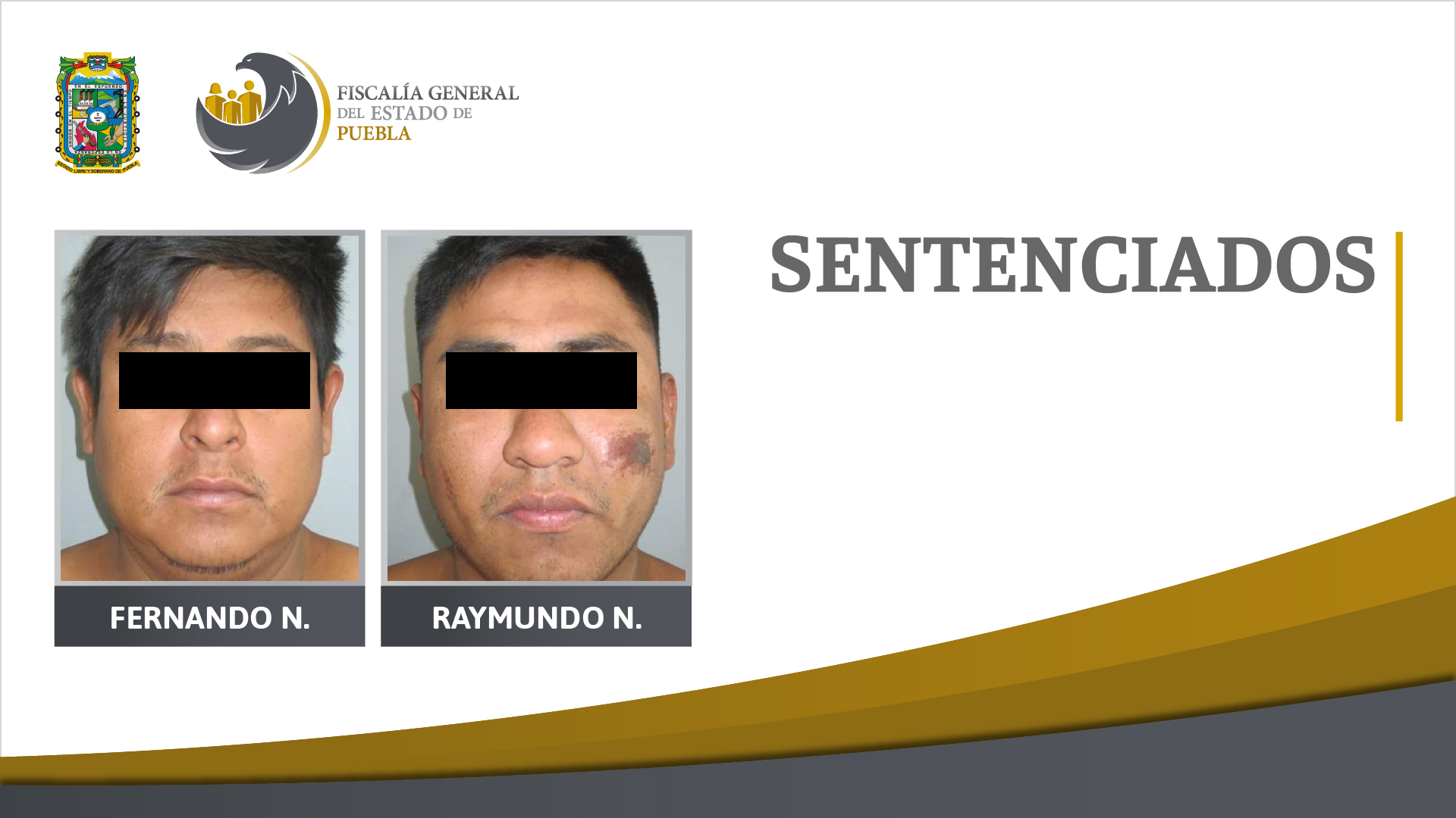 Foto: Cortesía Fernando N. y Raymundo N. sentenciados a 20 años de prisión por homicidio en Coyomeapan