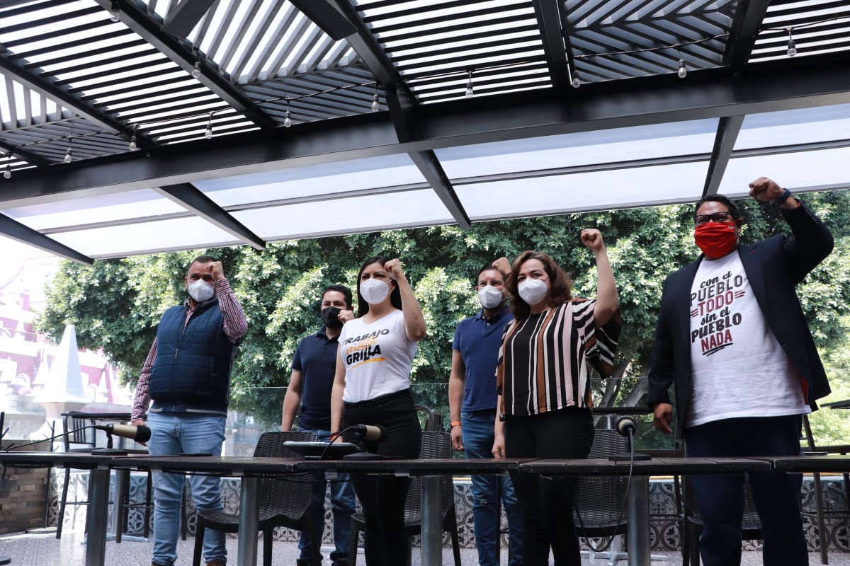 Foto: Cortesía Liza Aceves, René Sánchez y Leobardo Rodríguez se suman al equipo de apoyo de Rivera Vivanco