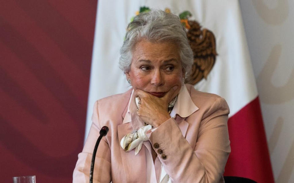 Foto: Cortesía Sánchez Cordero reitera denuncia por violencia en el Gabinete