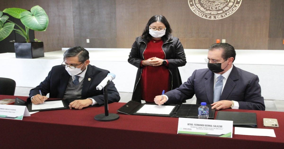 Por: Cortesía Efectuarán TSJE y UATx Diagnóstico sobre las Competencias Argumentativas de Jueces