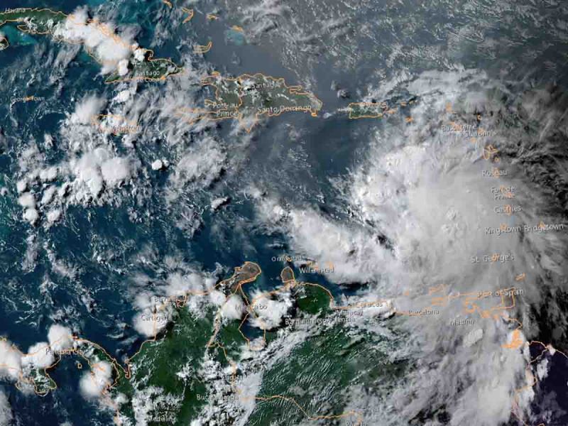 Por: Cortesía 'Elsa' se convierte en huracán y amenaza a islas del Caribe