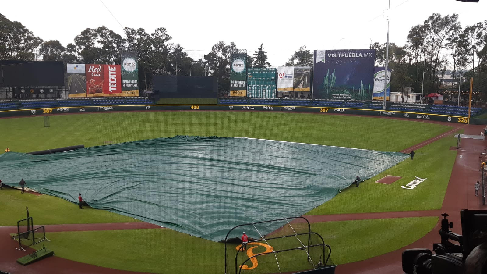 Por: Cortesía La lluvia sigue siendo el mayor enemigo de Pericos