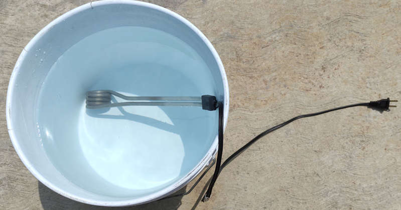 Por: Cortesía ¿No tienes gas? Te explicamos como calentar el agua con una resistencia