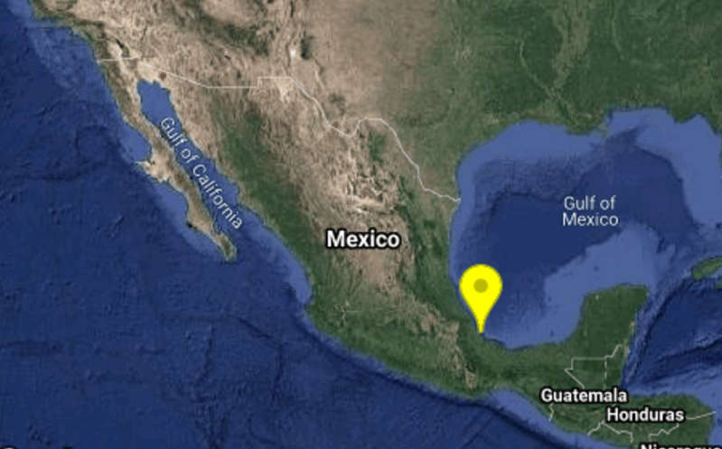 Por: Cortesía Durante madrugada sacude a Veracruz sismo de 4.9