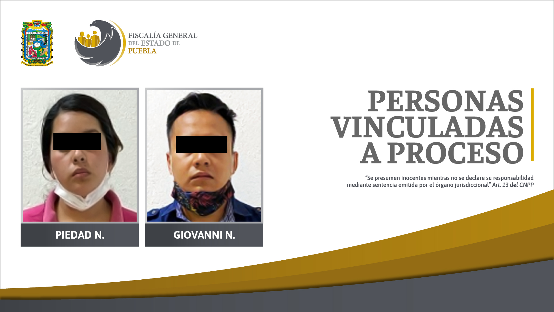 Por: Cortesía Madre y padrastro en prisión por violación y violencia familiar