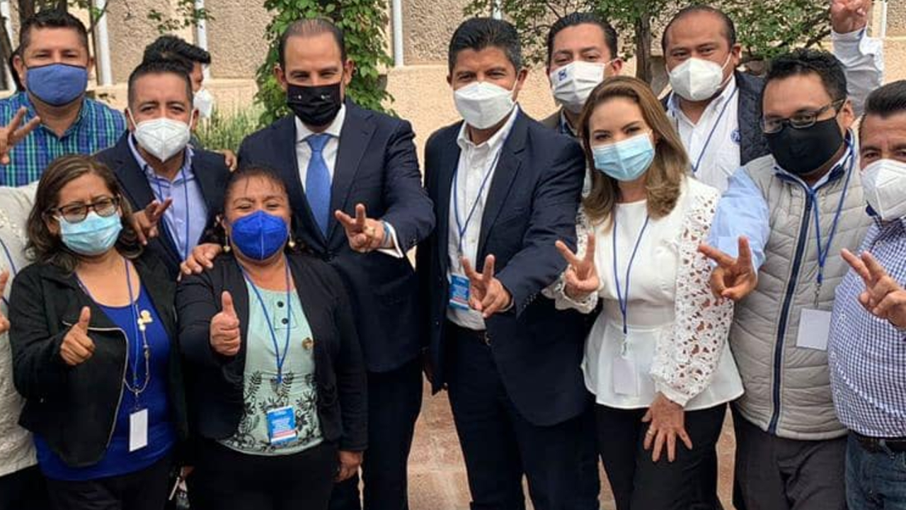 Por: Cortesía Paola Anón acudió a una capacitación del PAN que reunió a sus alcaldes electos