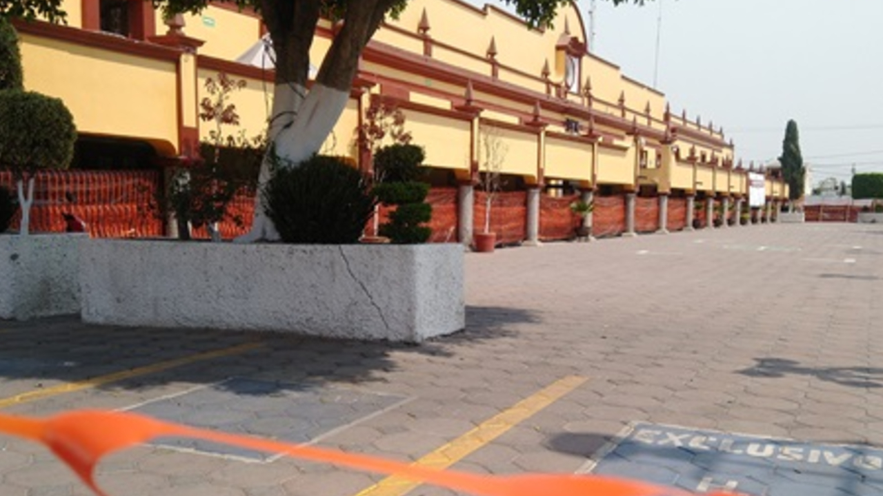 Por: Enfoque Encuentran posibles vestigios arqueológicos en el Zócalo de San Andrés Cholula