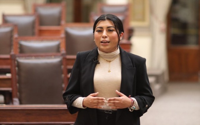 Por: Cortesía Nora Merino podría ser coordinador de diputados del PT en el Congreso del Estado