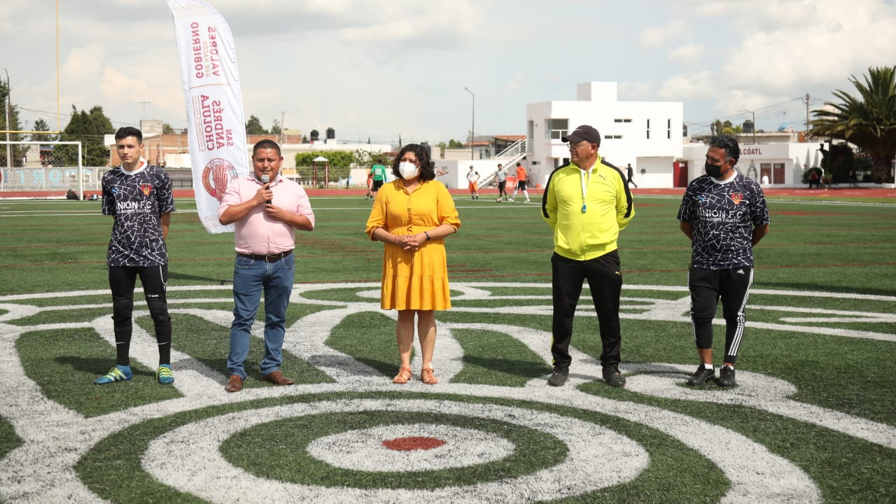 Por: Cortesía Gobierno de San Andrés Cholula continúa apoyando a la recreación de actividades deportivas