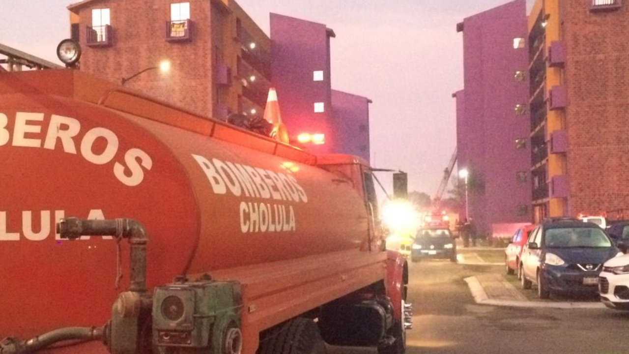 Por: Cortesía Incendio en Cuautlancingo deja un saldo de dos heridos