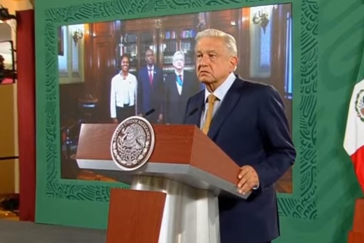 Por: Cortesía AMLO lamenta asesinato del Presidente de Haití y su esposa