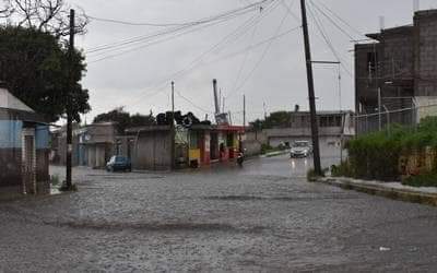 Por: Cortesía Contla sin incidencias mayores tras tromba