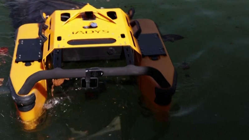 Por: Cortesía Robot come basura, limpia los mares de residuos