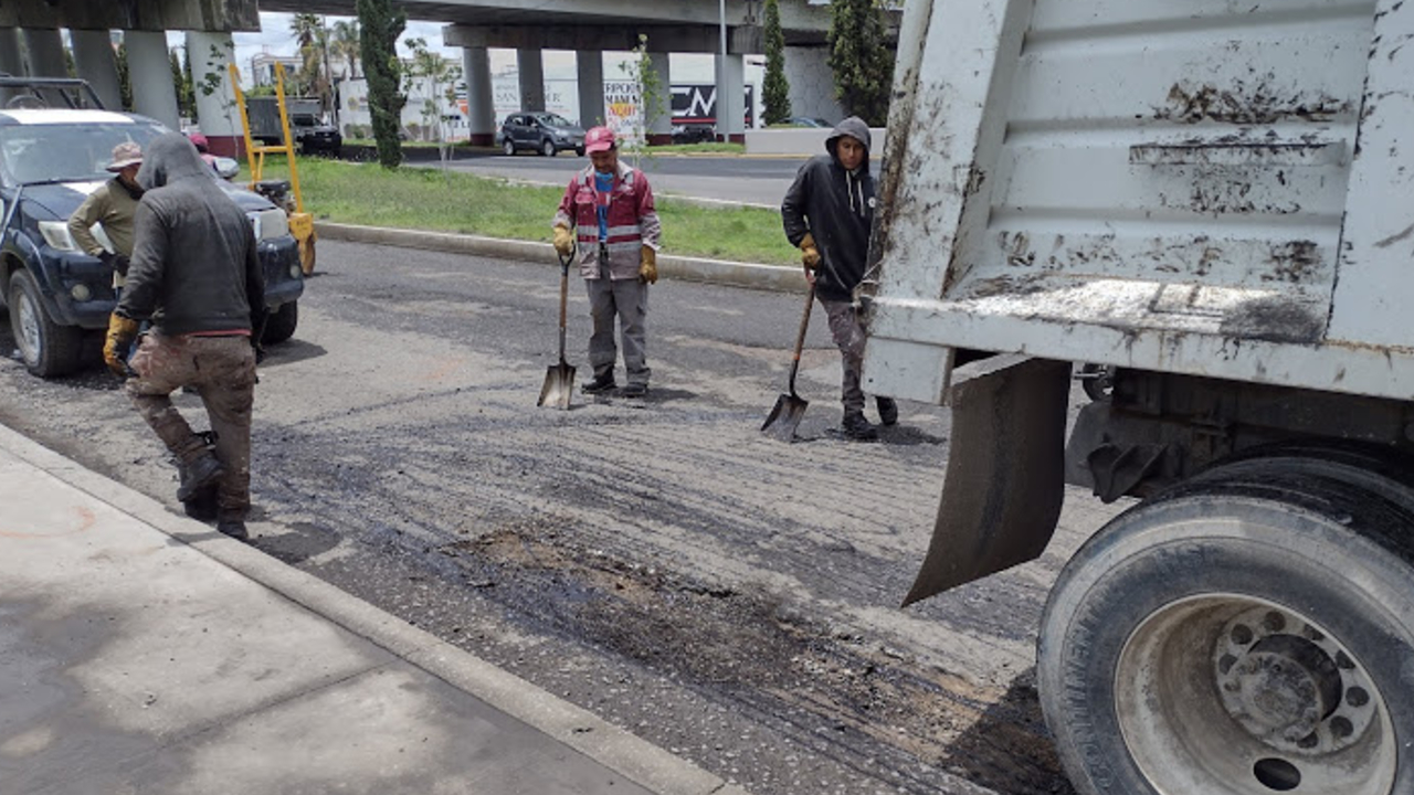 Por: Cortesía Ayuntamiento de San Andrés Cholula continúa con sus tareas de optimización de movilidad vial