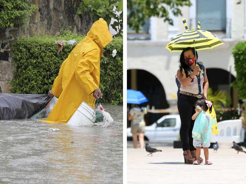 Por: Cortesía Intensas lluvias y calor con hasta 50 grados, así el clima en México
