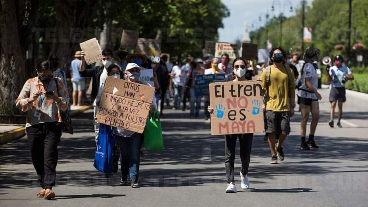 Por: Cortesía Tren Maya: habitantes de Campeche que evitan ser desalojados, denunciaron intimidaciones del gobierno federal e incluso de Morena