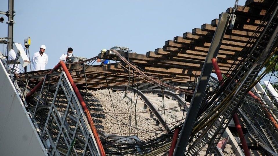Por: Cortesía Sobrecargaron con 7 mil toneladas de balasto tramo elevado de L12