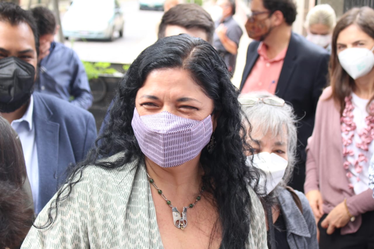 Por: Cortesía SC reitera apoyo a Lorena Cuéllar, anuncia trabajo en conjunto