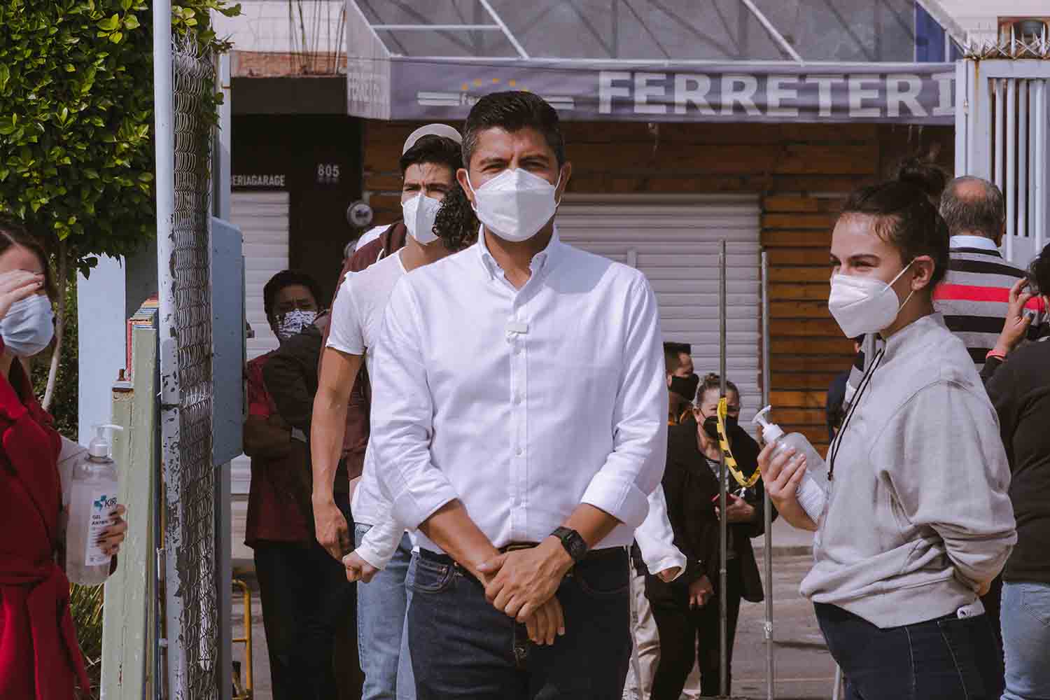 Foto: Alex Muñoz Eduardo Rivera llama a respetar medidas sanitarias ante tercera ola Covid