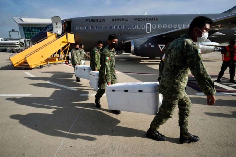 Por: Cortesía Hemos cumplido abastecimiento de vacunas Covid-19: presume Marcelo Ebrard