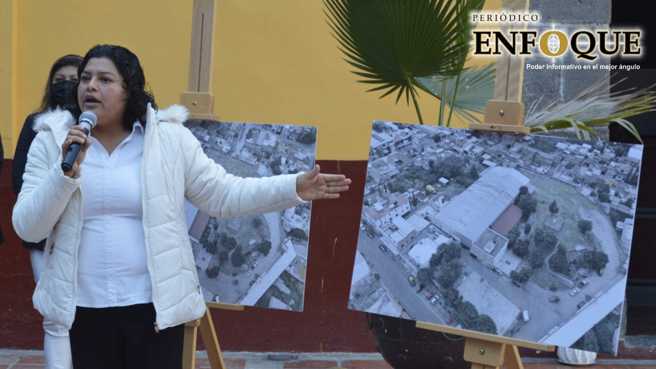 Por: Cortesía Karina Pérez Popoca niega tener algún interés en el Predio que otorgó el Congreso del Estado a una Asociación Civil de Tlaxcalancingo