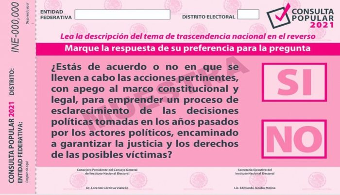 Por: Cortesía Así se llevará a cabo la consulta popular en Tlaxcala.