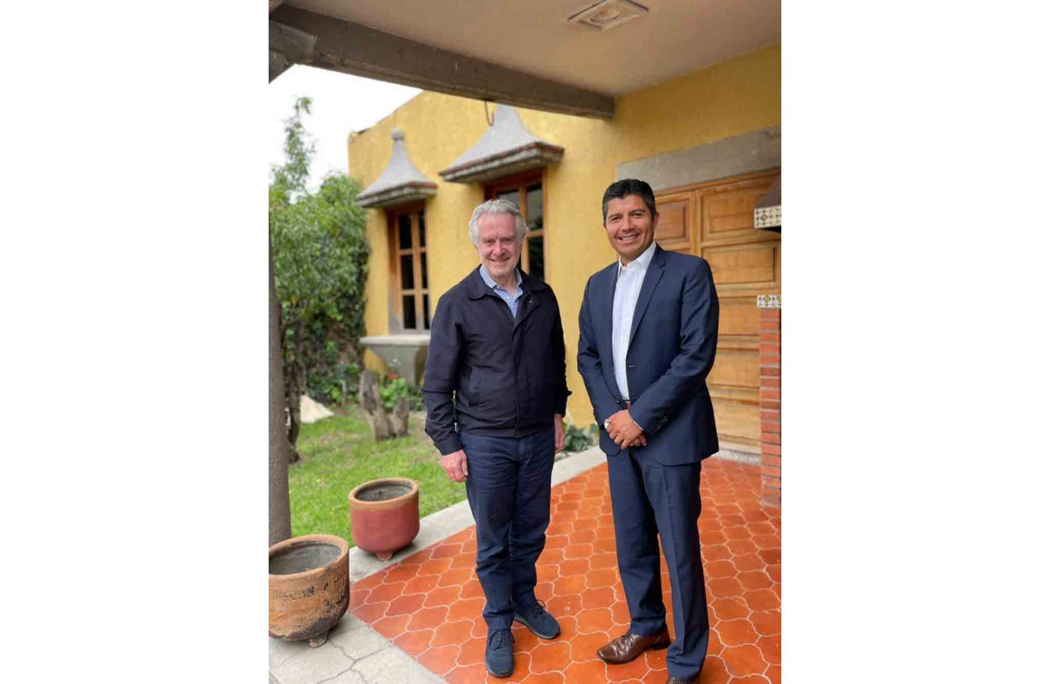 Por: Cortesía Eduardo Rivera suma esfuerzo con Santiago Creel