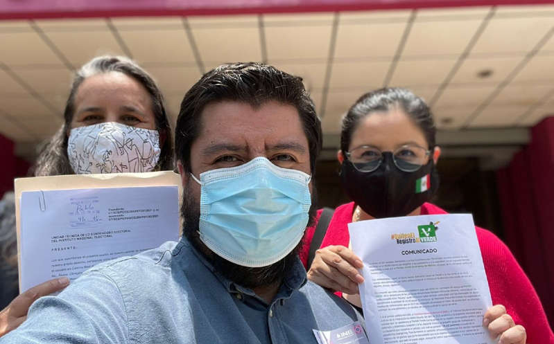 Por: Cortesía Activistas piden retirar registro del Partido Verde por faltas: INE