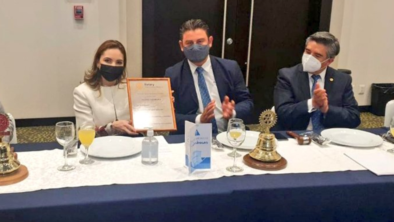 Por: Cortesía Paola Angón asegura que impulsará el trabajo para recuperar la grandeza de San Pedro Cholula