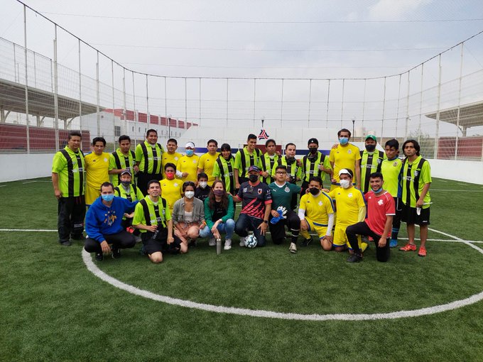 Por: Cortesía Un poblano, el goleador de la Liga Mexicana de Futbol para Ciegos