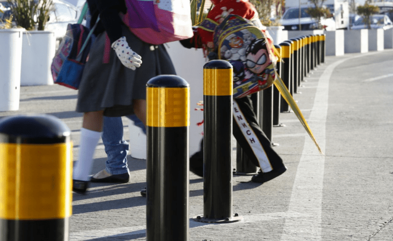 Por: Cortesía Bolardos y otras estrategias viales disminuyeron 70% la muerte de peatones asegura Rivera Vivanco