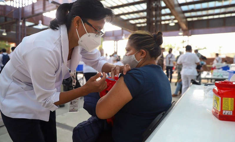 Por: Cortesía Sigue proceso de vacunación contra Covid-19 de 40 a 49 años en Oaxaca