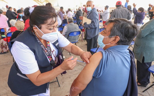 Por: Cortesía Este jueves iniciará la vacunación para mayores de 30 y 40 en 15 municipios de Puebla
