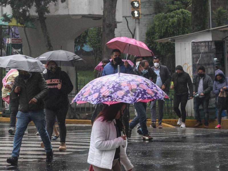 Se aproximan lluvias en todo el país por canales de baja presión y ondas tropicales 