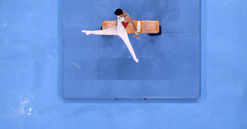 Por: Cortesía El gimnasta Daniel Corral queda como cuarto de reserva