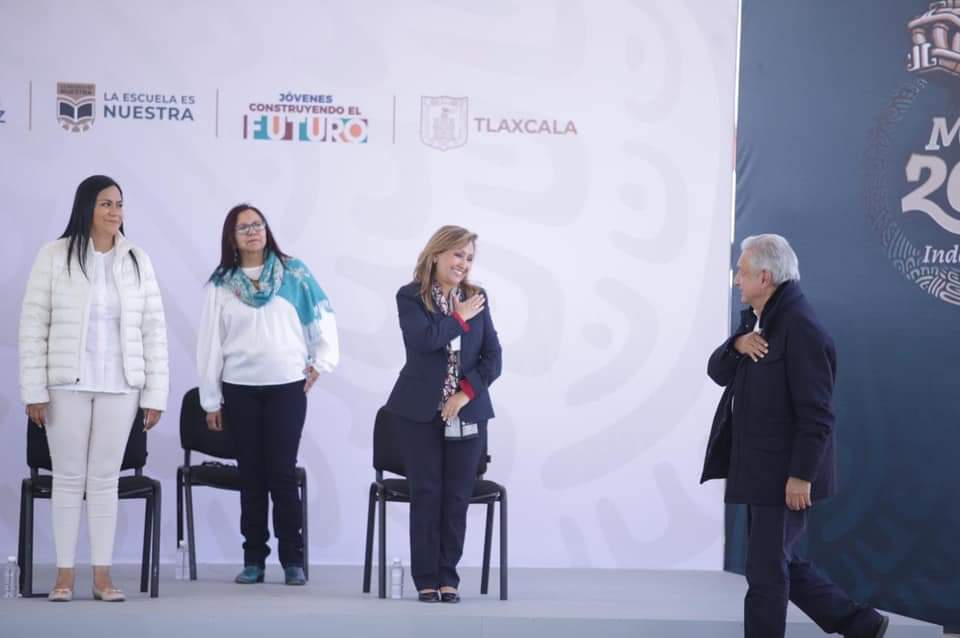 Por: Cortesía Será universal la pensión para discapacitados en Tlaxcala, acuerdan Amlo y Lorena Cuéllar