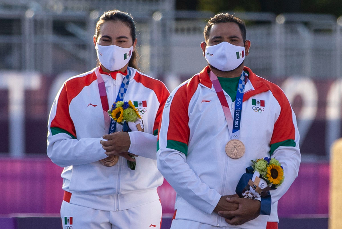 Por: Cortesía México consiguió su primera medalla de Tokio 2020 en tiro con arco