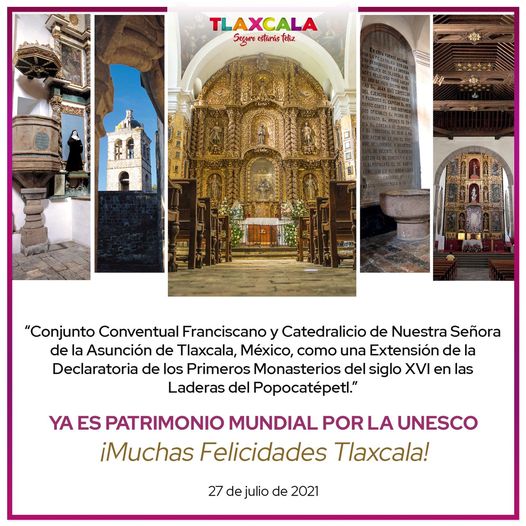 Por: Cortesía ¡La catedral de Tlaxcala es Patrimonio de la Humanidad!